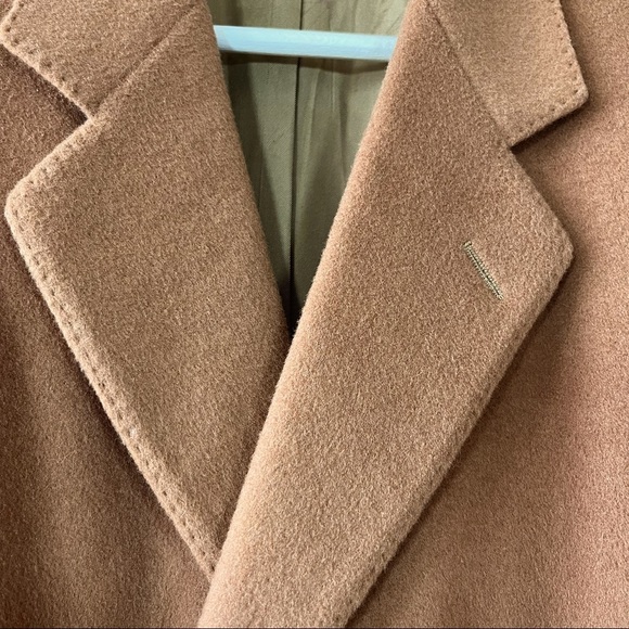 Vintage 1970s Fodera Bemberg Cashmere/Wool Classic Coat - Picture 4 of 10